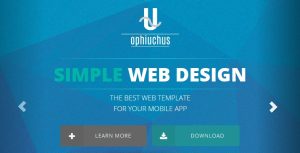 超级漂亮的APP产品下载官网HTML5极品模板-蟹程序