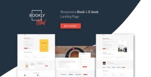Bookly - 电子书着陆页HTML模板-蟹程序