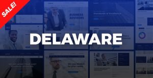 Delaware - 咨询企业公司HTML模板-蟹程序