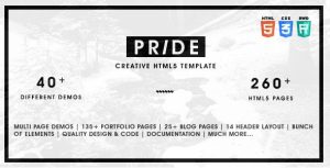Pride - 多用途展示网站HTML5模板 - v1.5-蟹程序