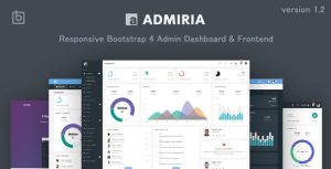 Admiria - 响应式 Bootstrap 4 后台管理面板 - v1.2.0-蟹程序