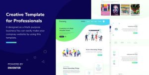 Coagex - 广告素材代理商HTML模板-蟹程序
