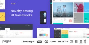 Pages - 响应式Bootstrap 4管理面板 - v4.0.0-蟹程序