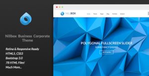 Nillbox 商务企业视差 HTML5+CSS3+DIV静态网站模板-蟹程序