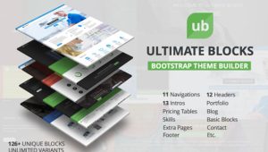 Ultimate Blocks HTML模板搭建-蟹程序