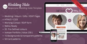Wedding Slide 婚庆结婚纪念 HTML5模板-蟹程序