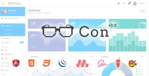 Con - 后台管理HTML面板-蟹程序