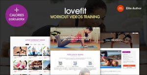 LOVEFIT - 健身视频HTML模板 - v1.2-蟹程序