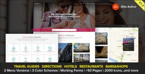 TRAVELGUIDE - 旅行指南HTML模板 - v1.2-蟹程序