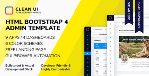 清洁UI HTML - 简约 Bootstrap 管理模板 - v2.0.2-蟹程序