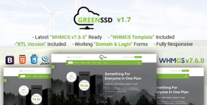 GREENSSD - 托管业务WHMCS模板 - v1.7-蟹程序