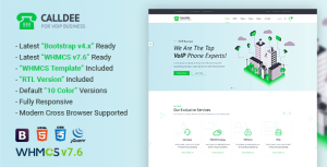 Calldee  - 多用途VOIP业务模板-蟹程序