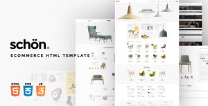 schön. - 电子商务HTML模板-蟹程序