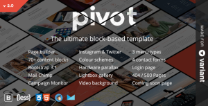 Pivot - 多用途HTML5页面生成器-蟹程序