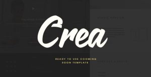 CREA 网站建设中/即将上线 HTML5模板-蟹程序