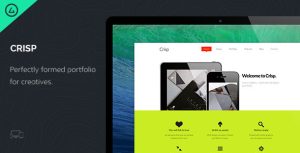 Crisp 创意设计 HTML5模板-蟹程序