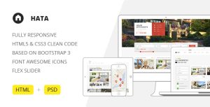 HATA 地产置业 html模板-蟹程序