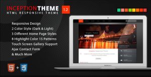 Inception 自适应 HTML5模板-蟹程序