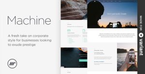 Machine 多用途 HTML5模板-蟹程序