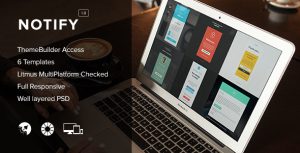 Notify 通知邮件HTML5模板v1.4-蟹程序