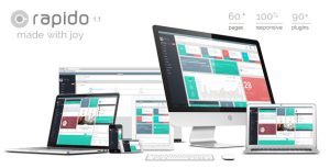 自适应 Rapido 管理面板 HTML5模板-蟹程序