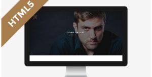 漂亮 Shelby 单页 HTML5模板 自适应源码-蟹程序