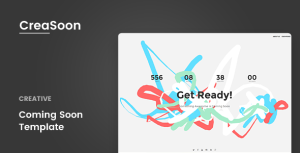 CreaSoon v1.0 - 创意即将推出HTML模板-蟹程序
