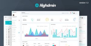 Highdmin - 响应式Bootstrap 4管理仪表板 - v1.3-蟹程序