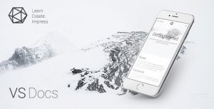 VSDocs 在线说明文档 HTML5模板-蟹程序