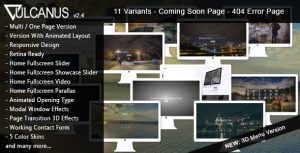 Vulcanus 响应式HTML5模板 v2.4-蟹程序