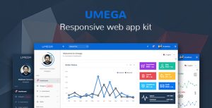 Umega - 响应式 Web App Kit 套件-蟹程序