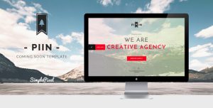 PIIN 即将上线倒什计时 html模板-蟹程序