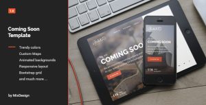 Axio - 即将到来倒计时ＨＴＭＬ模板-蟹程序