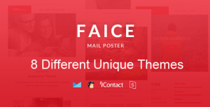 Faice Mail - 独特电子邮件Themebuilder模板-蟹程序