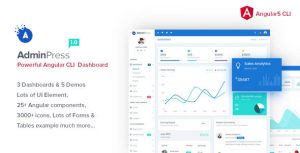 Admin Press 后台CLI管理模板-蟹程序