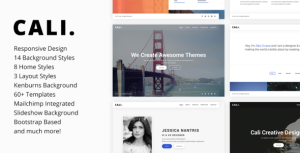 Cali - Versatile 即将开始HTML模板-蟹程序