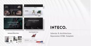 Inteco - 响应式作品展示HTML模板-蟹程序