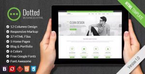 Dotted - 企业商务HTML模板-蟹程序