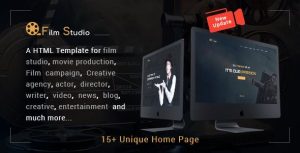 Film Studio - 电影影视制作HTML模板 - v2.0-蟹程序