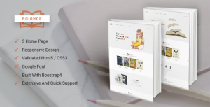 Boighor - 图书电子商务HTML商店-蟹程序