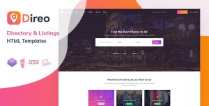 Direo - 商家目录 HTML 面板-蟹程序