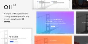 Oli - 快速响应式倒计时HTML模板 - v2.0-蟹程序
