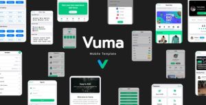VUMA - 移动设备手机网站HTML5模板-蟹程序