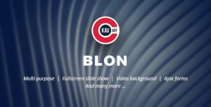 BLON - 专业个人作品展示网站HTML5模板-蟹程序