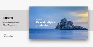 Misto - 单页产品展示HTML模板-蟹程序