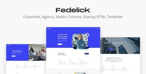 Fedelick - 代理商企业商务网站HTML模板-蟹程序