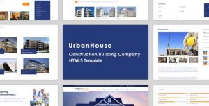 UrbanHouse - 工程建筑装修公司网站HTML5模板-蟹程序