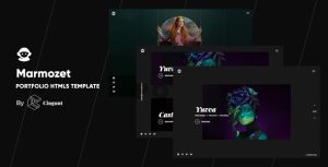 Marmozet - 作品展示产品相册网站HTML5模板-蟹程序