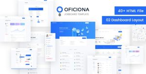 Oficiona - 招聘求职工作发布网站HTML模板 - v1.4-蟹程序
