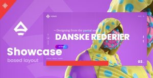 Verno - 创意产品展示网站HTML5模板-蟹程序